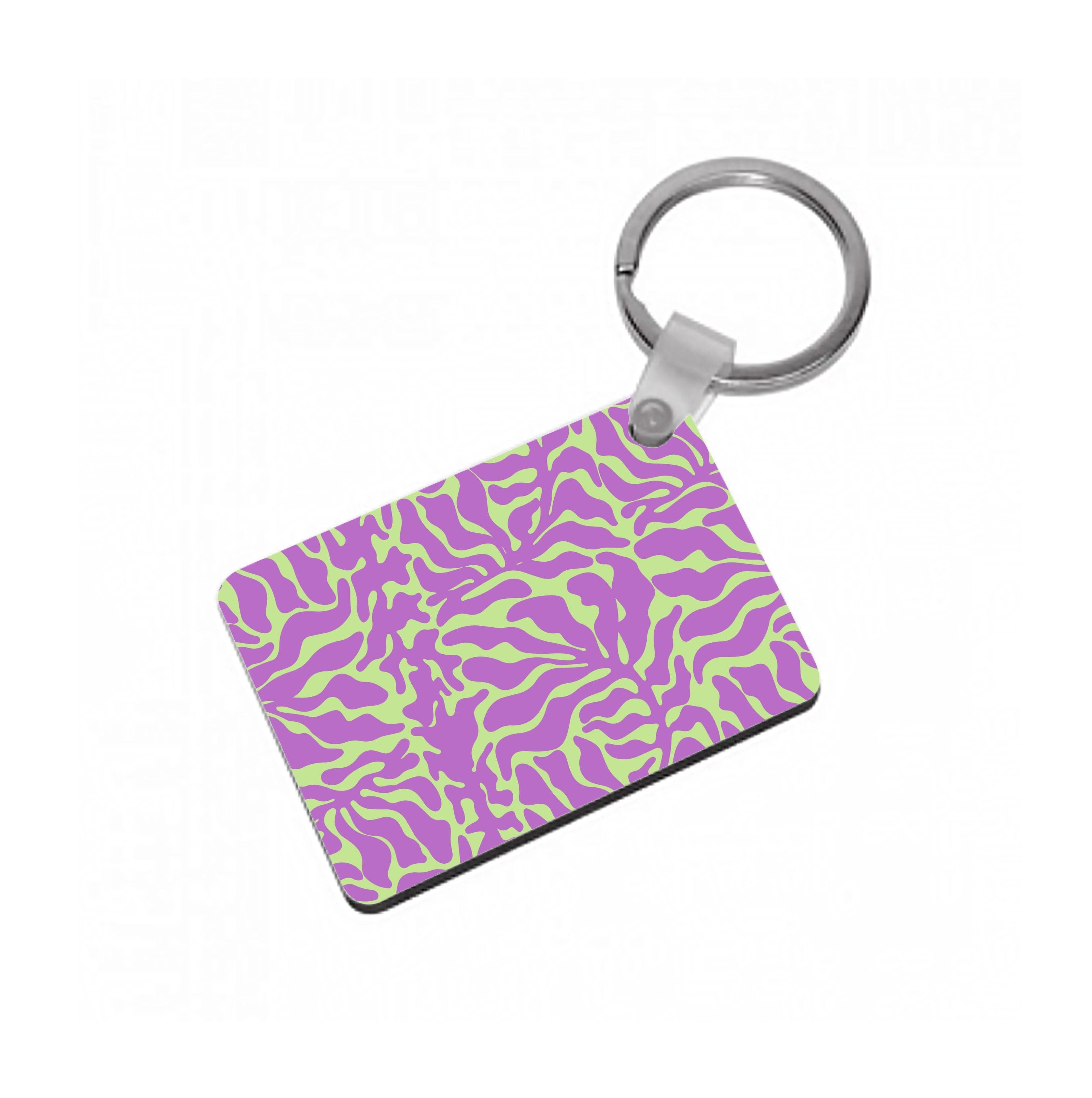 Pink Leaves - Foliage Keyring