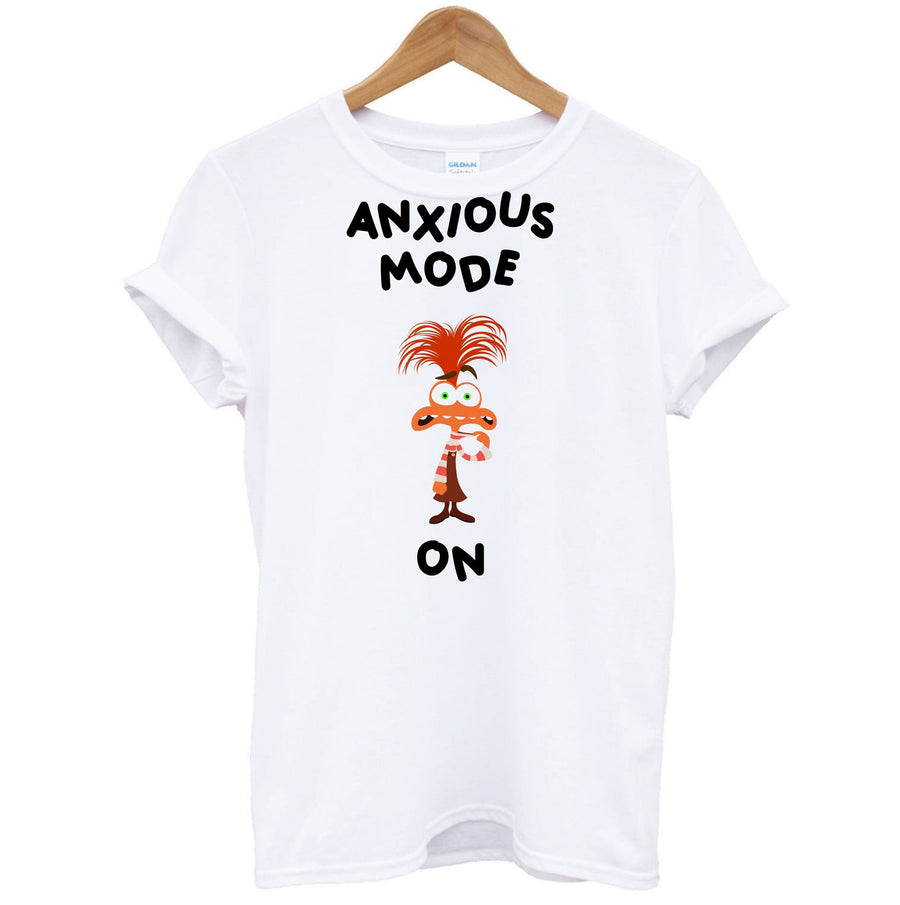 Anxious Mode On - Inside Out T-Shirt