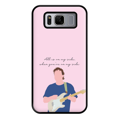 All Is On My Side Pink Galaxy S8 Case