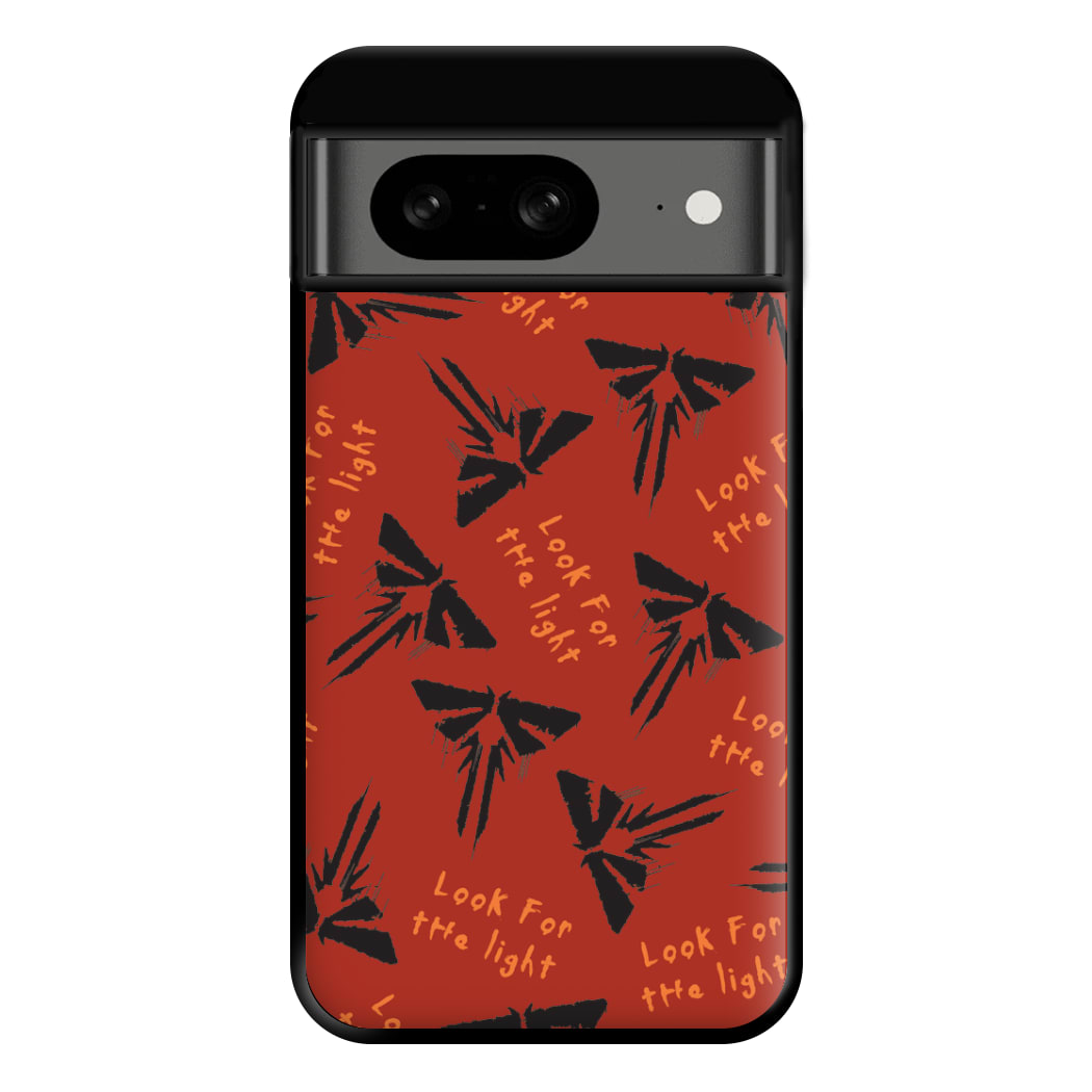 Look For The Light Firefly Pattern Google Pixel 8 Case