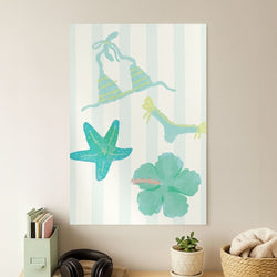 Turquoise Tide Poster