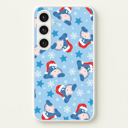 Cartoon Donkey Stars Pattern Galaxy S24 Plus Case
