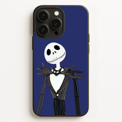 Jack Skellington Blue - TNBC Phone Case for iPhone, Samsung Galaxy and Google Pixel