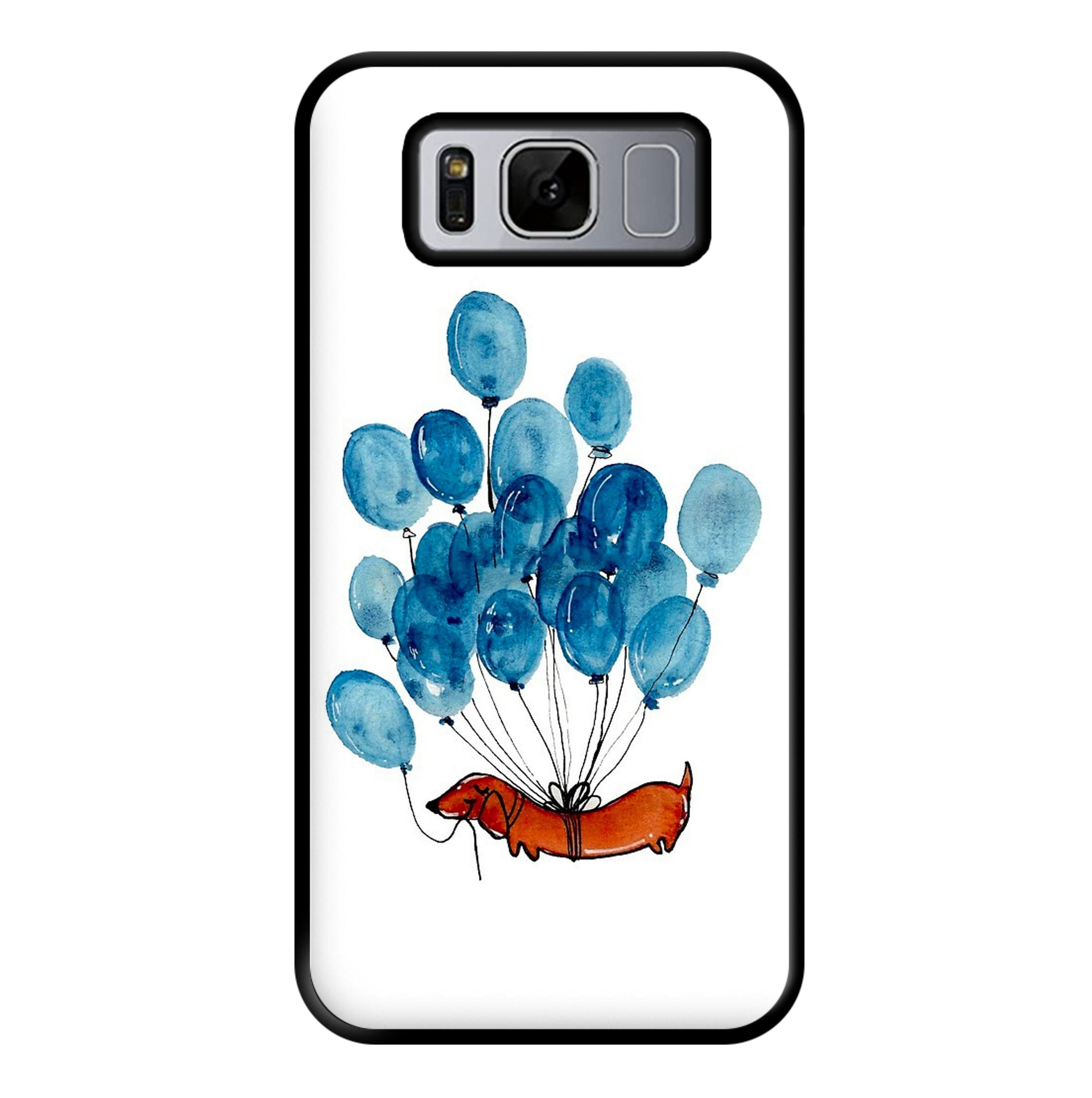 Dachshund And Balloons Phone Case