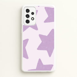 Lilac Stars Galaxy A52 / A52s Case