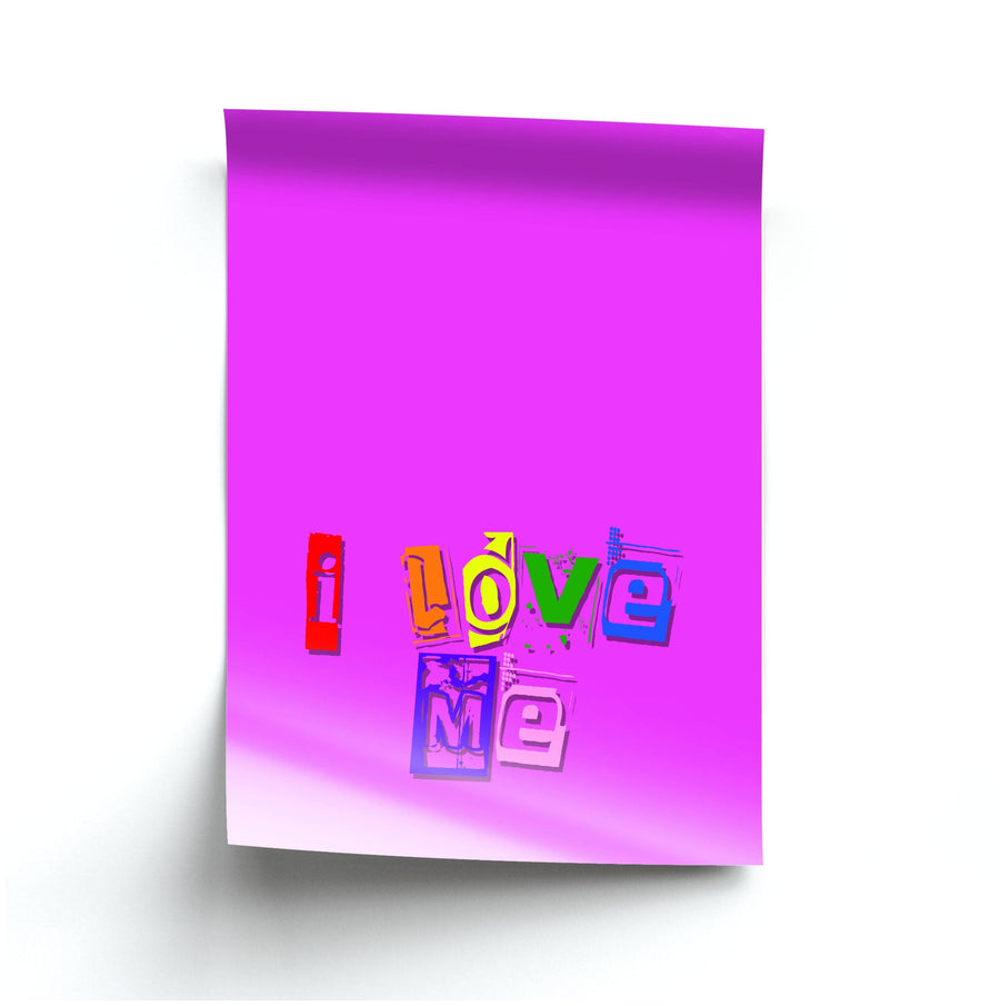 I Love Me - Pride Poster