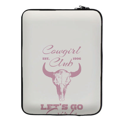 Cowgirl Club Laptop Sleeve