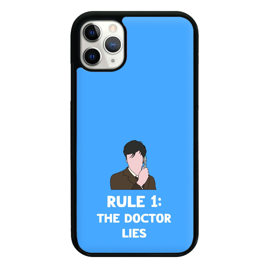 Rule 1: The Doctor Who Lies - Doctor Who Phone Case