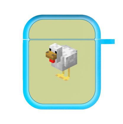 Mining Chicken AirPods Case