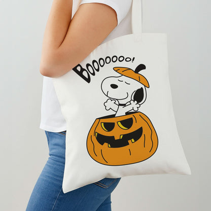 Cartoon Beagle Pumpkin Shoulder Bag