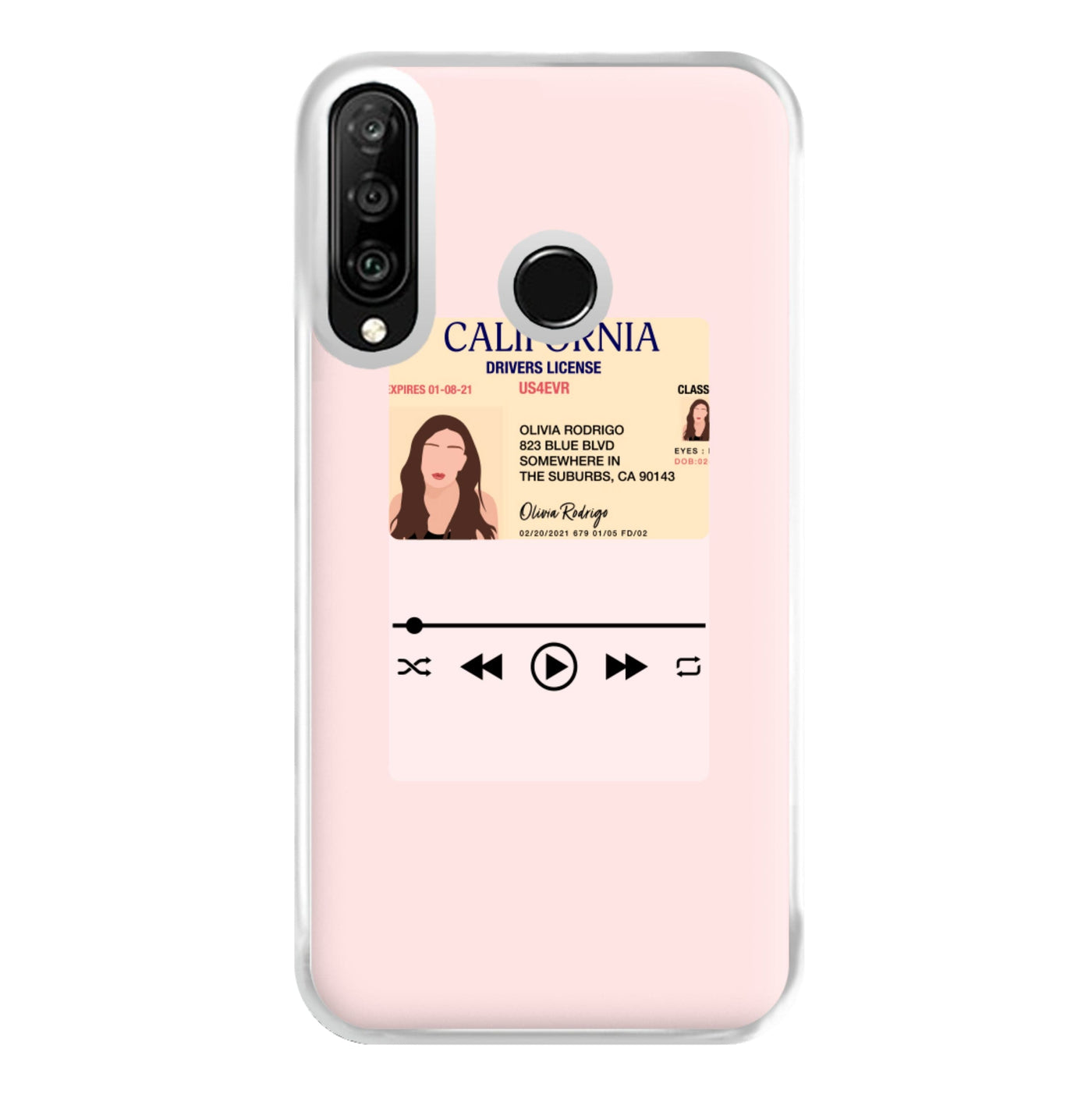 Drivers License - Olivia TikTok Phone Case