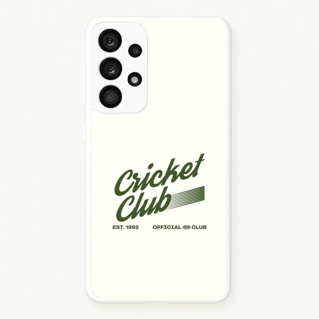 Official Cricket Club Galaxy A33 Case