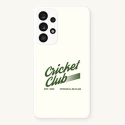 Official Cricket Club Galaxy A53 Case