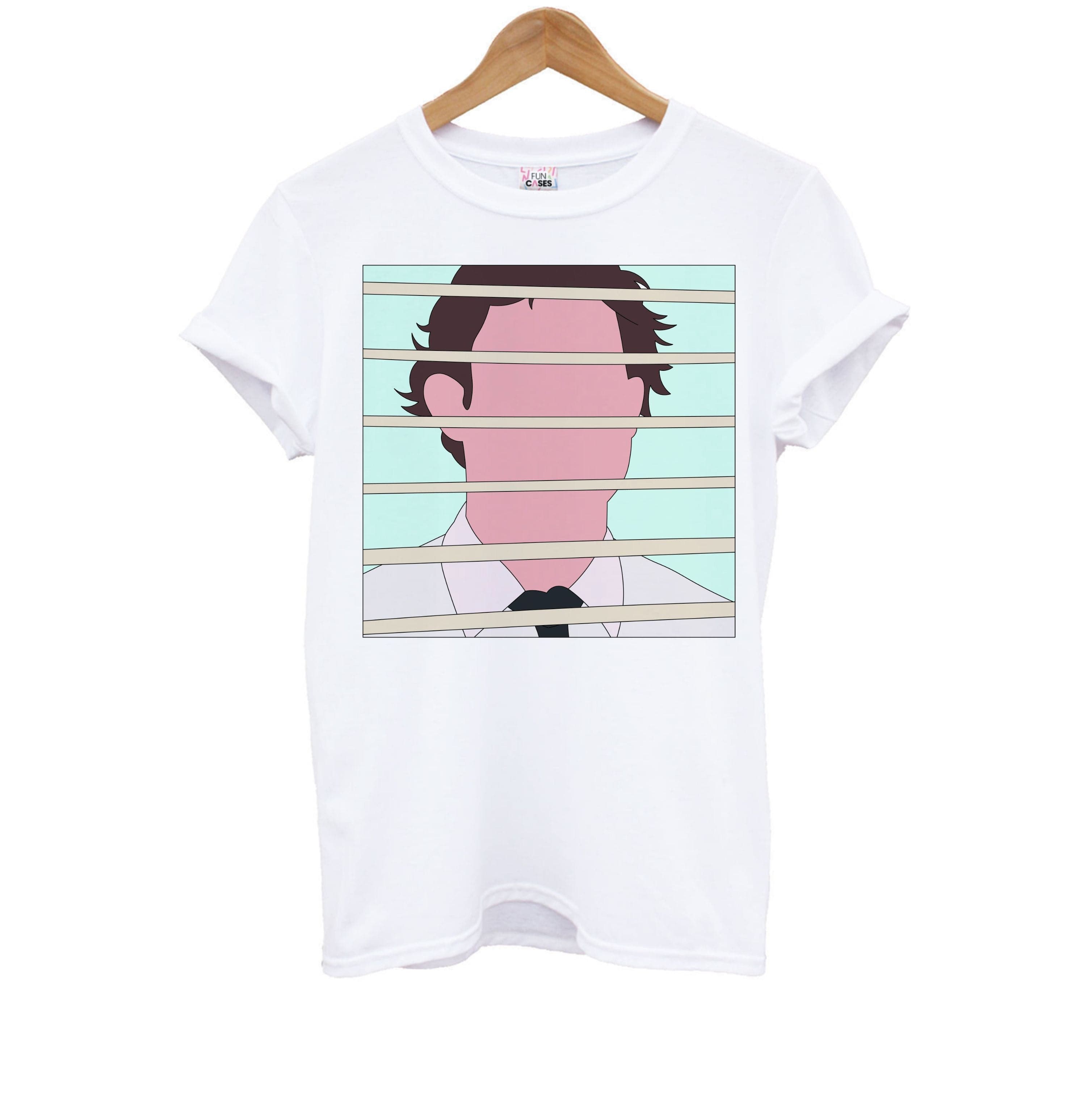 Jim Through The Blinds Kids T-Shirt