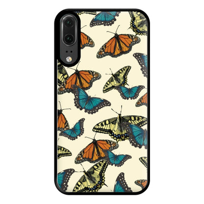Butterfly Assortment Pattern Huawei P20 Case