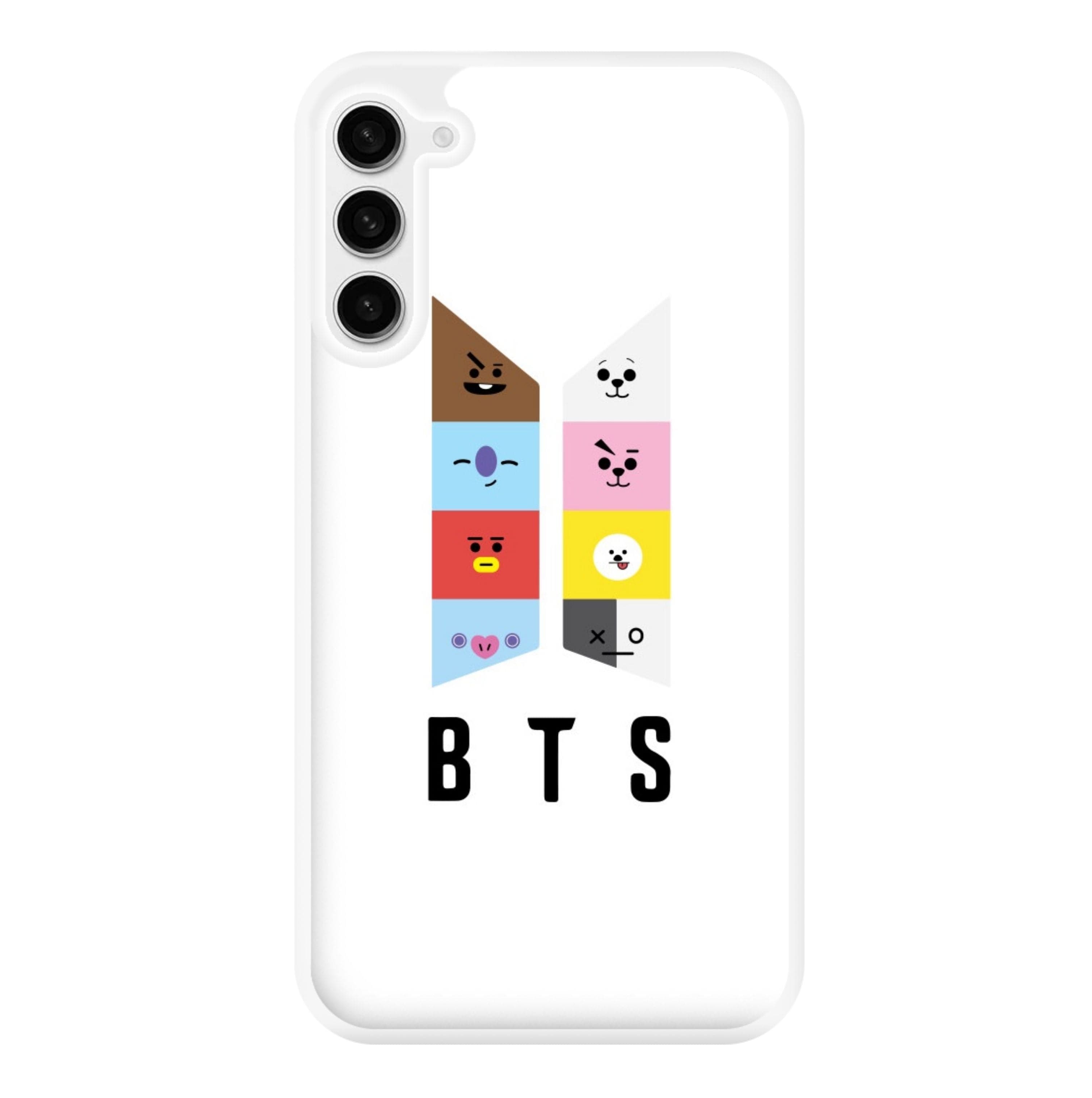 BT21 K-Pop Band Logo Phone Case