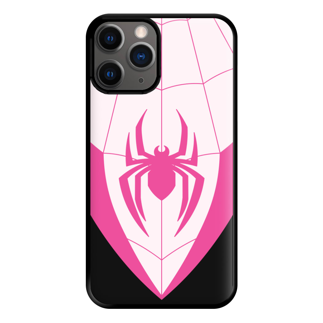 Pink And Black Spider Costume iPhone 12 Pro Max Case