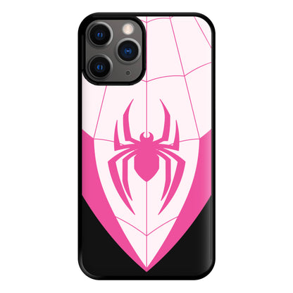 Pink And Black Spider Costume iPhone 12 Pro Max Case