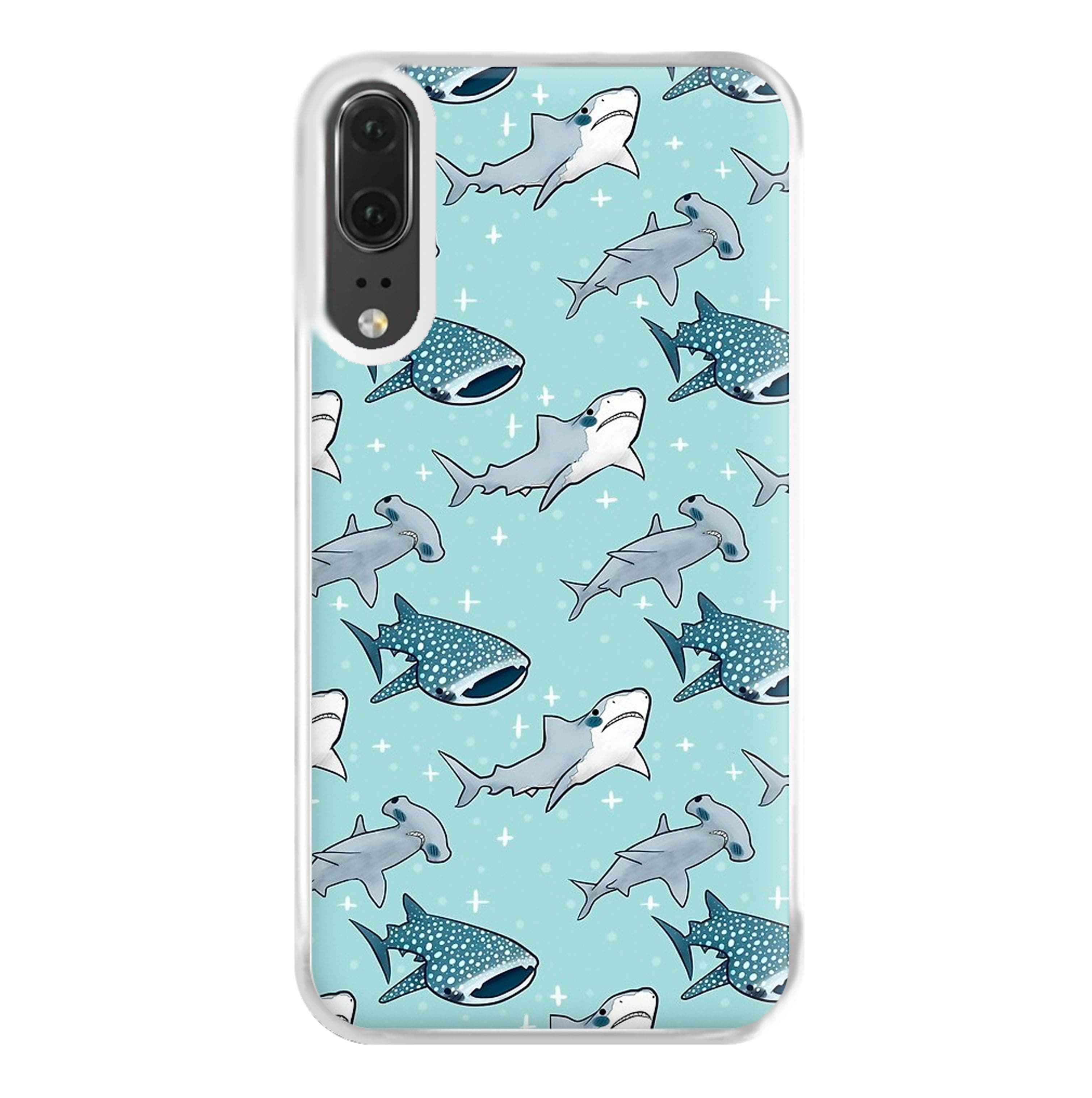 Shark Pattern Phone Case