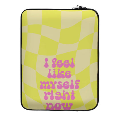 I Feel Like Myself Right Now - Abrams Laptop Sleeve