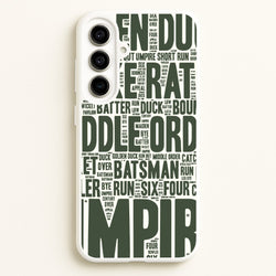 Cricket Wordscape Galaxy A56 Case