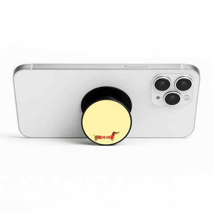 Christmas Jumper Ho Ho Dachshund Phone Stand