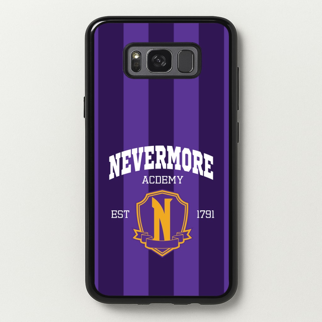 Addams Academy Purple Galaxy S8 Plus Case