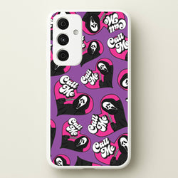 Call Me Heart Pattern Galaxy A35 Case