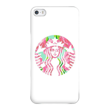 Pink Coffee Logo Phone Case