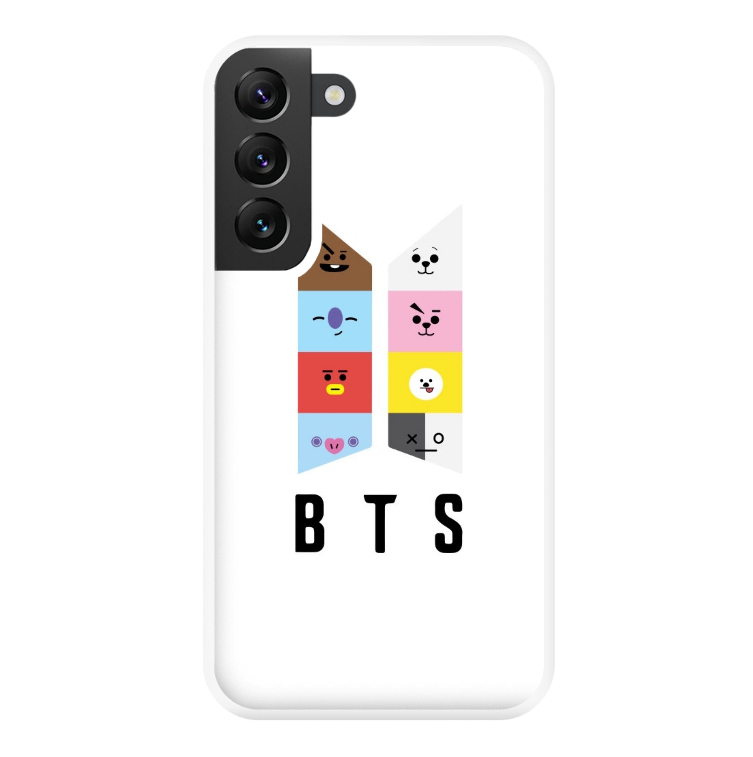 BT21 K-Pop Band Logo Phone Case