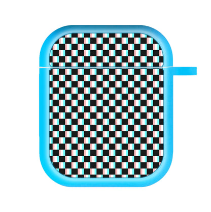 3D Squares - Trippy Patterns AirPods Case