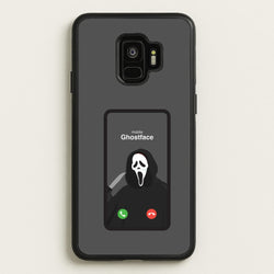 Caller ID Ghostface Galaxy S9 Case