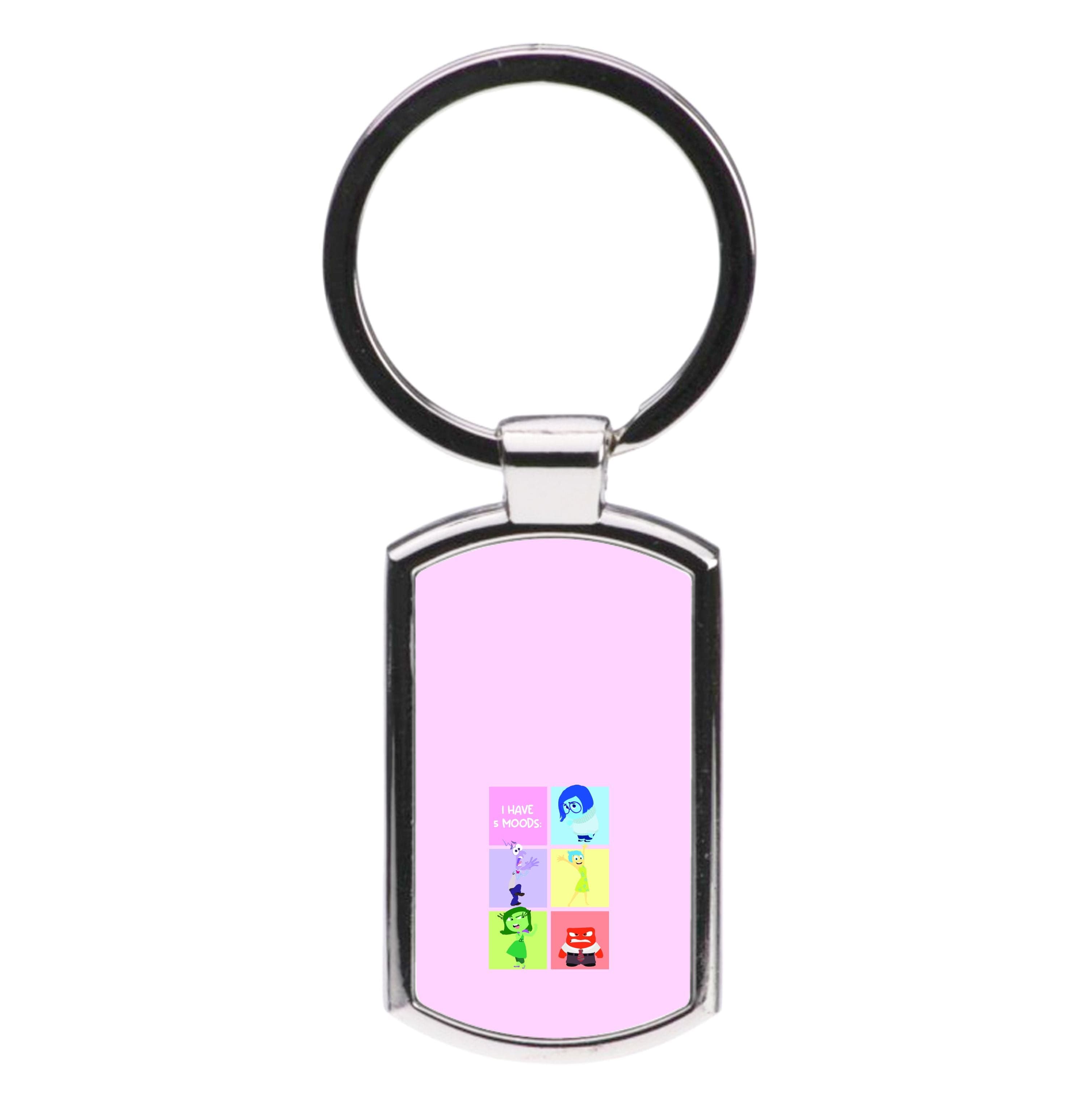 I Have Moods - Inside Out Luxury Keyring