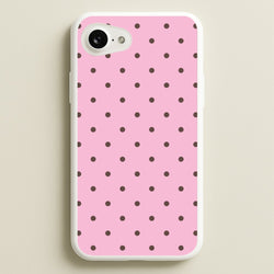 Strawberry Polka Dots iPhone 16e Case