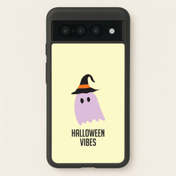 Purple Ghost Halloween Vibes Google Pixel 7 Pro Case