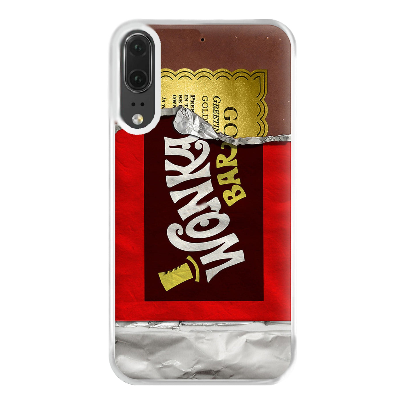 Wonka Bar Golden Ticket Phone Case