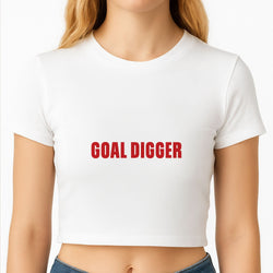 Goal Digger Crop Top