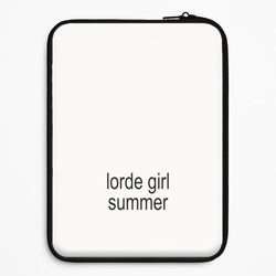 Lorde Girl Summer Universal Laptop Sleeve