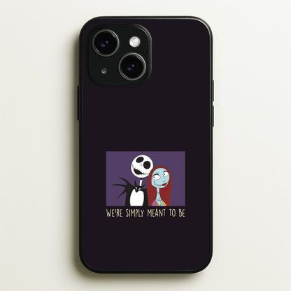 We're Simply Meant To Be  iPhone 14 Plus Case