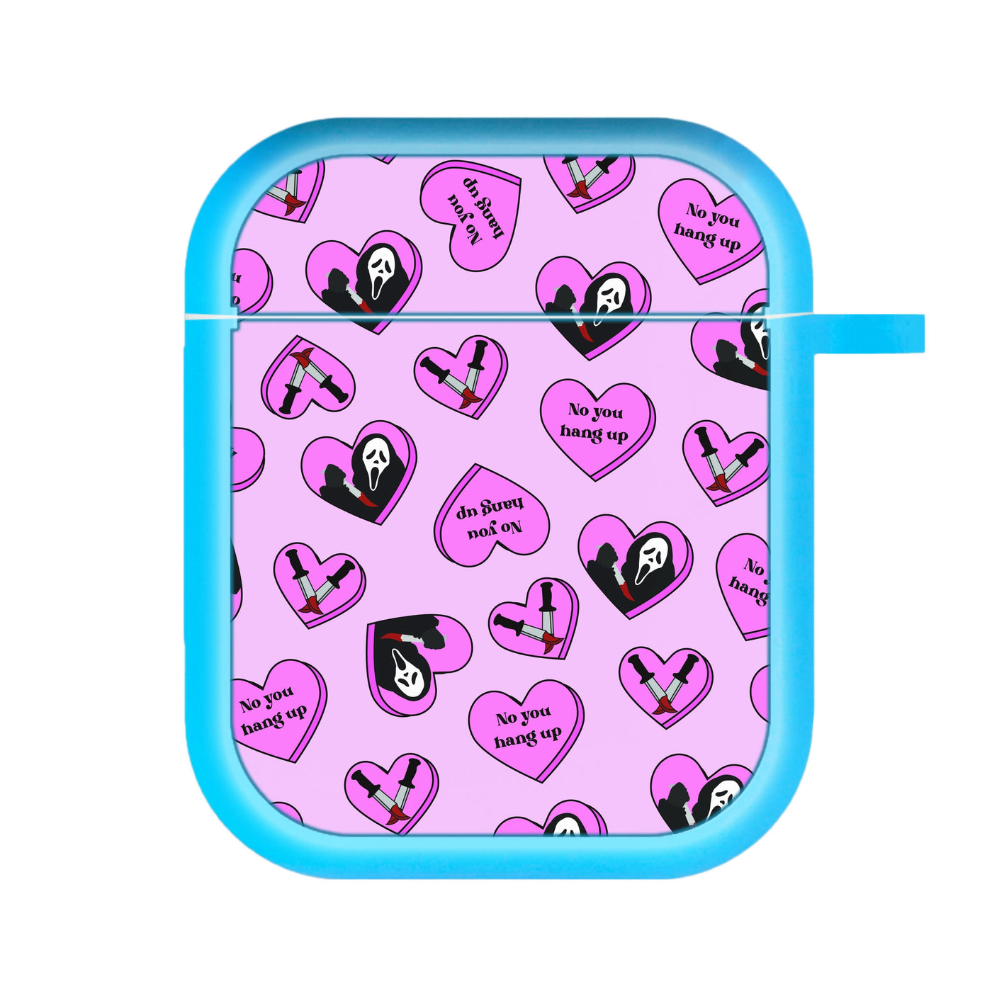 No You Hang Up Love Hearts AirPods Case