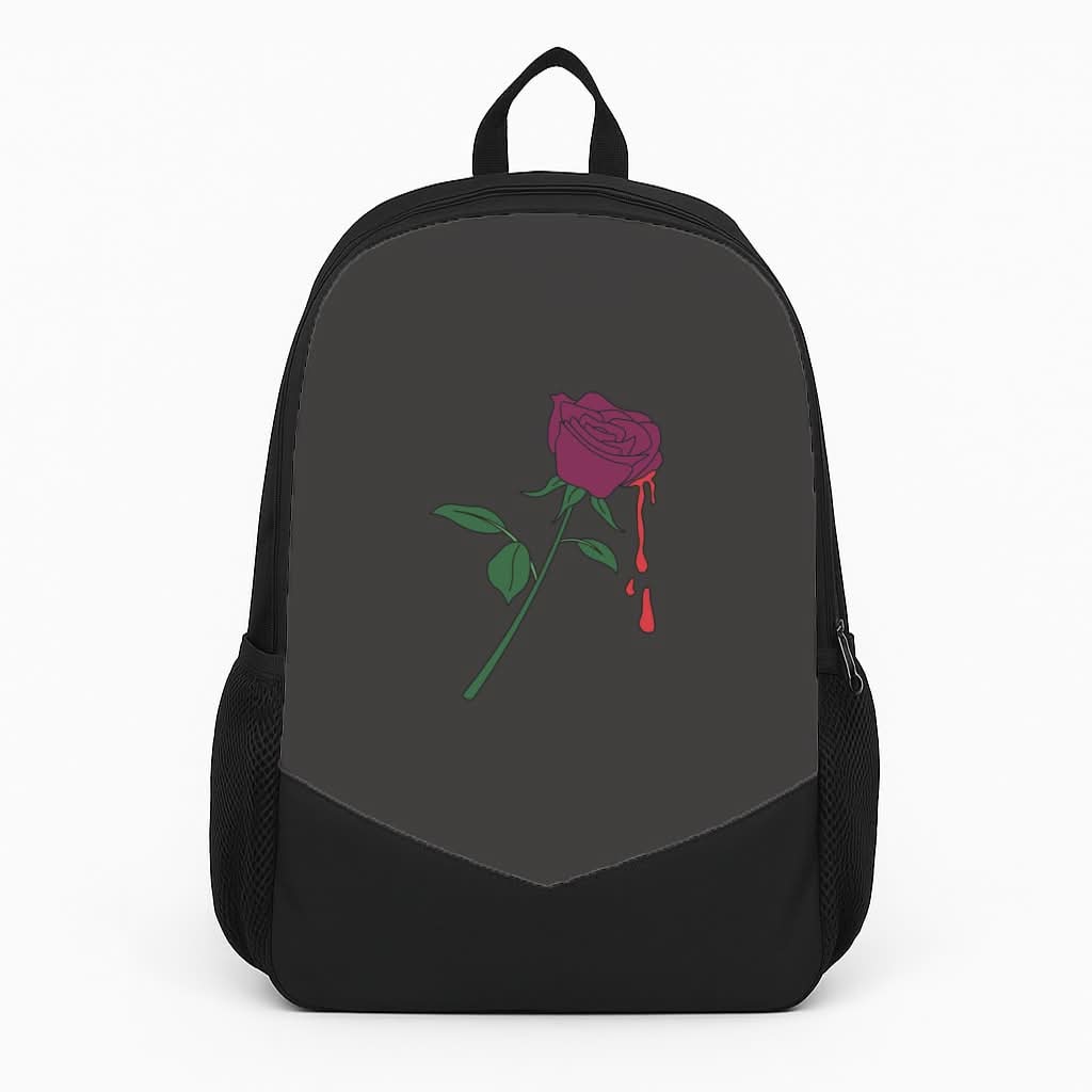 Dark Pink Rose Backpack
