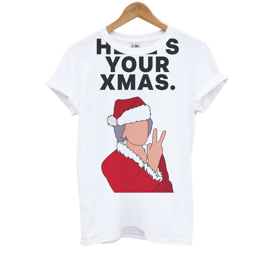 Here's Your Xmas Kids T-Shirt