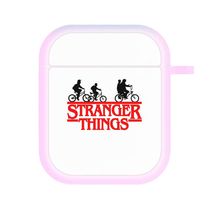 Stranger Cycling Logo AirPods Case