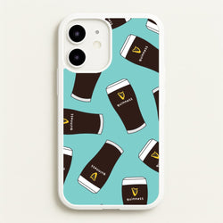 Stout Pint Pattern iPhone 12 / 12 Pro Case
