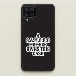 SAMCRO Member Galaxy A12 Case