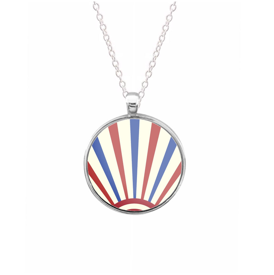 Shield And Stripes Necklace