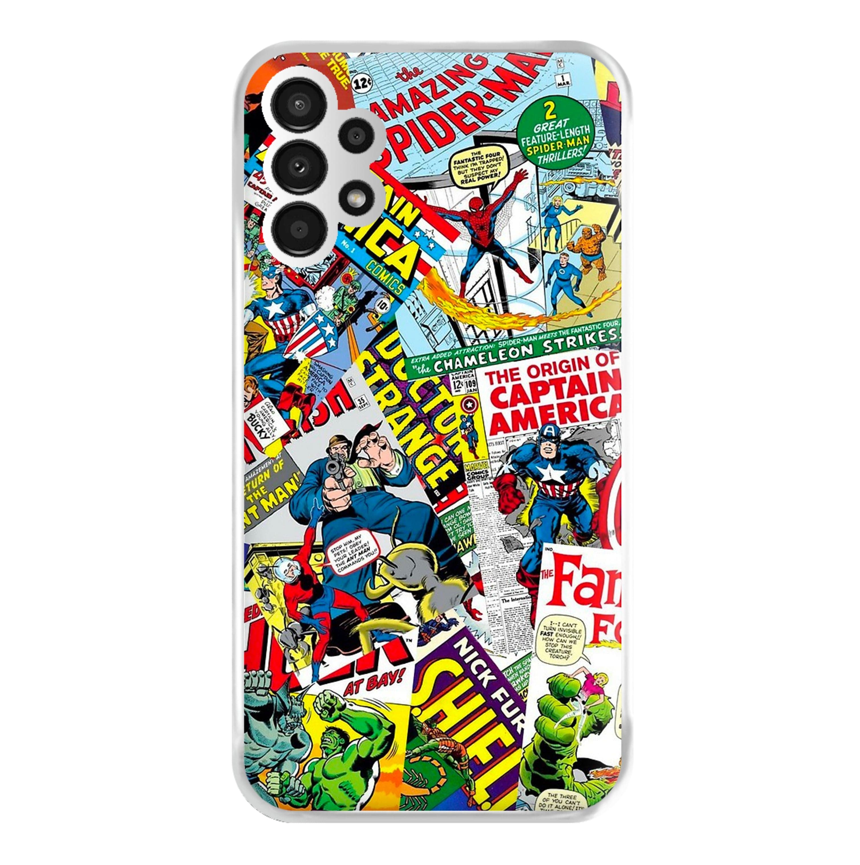 Superhero Comic Comics Pattern Phone Case