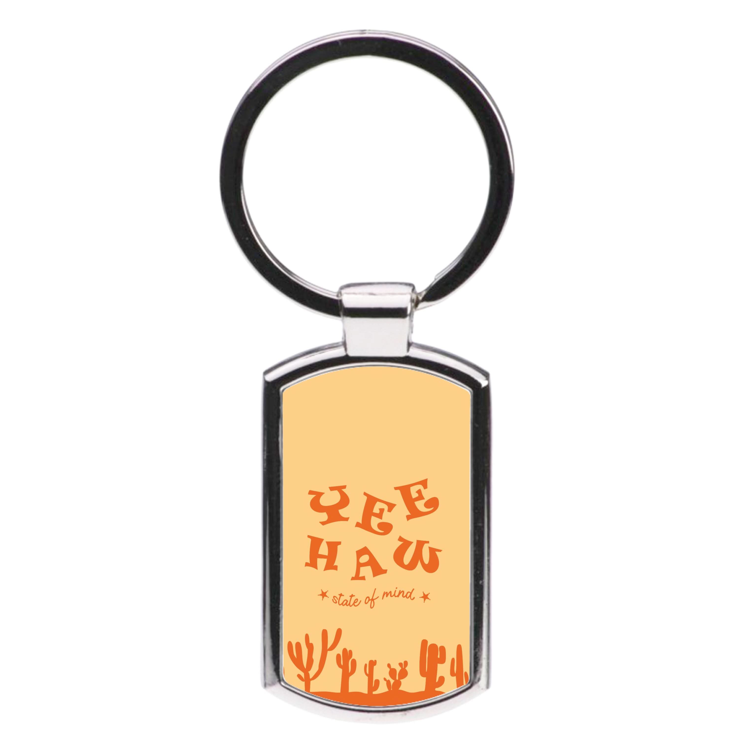 Yee-Haw State Of Mind Luxury Keyring