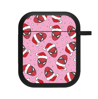 Spider Christmas Pattern AirPods Case