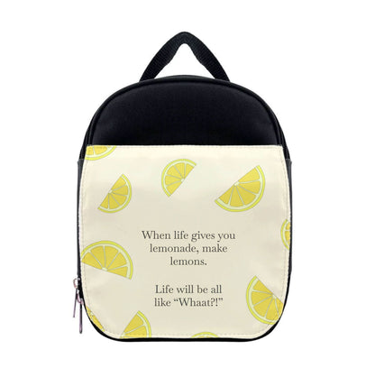 When Life Gives You Lemonade, Make Lemons Lunchbox